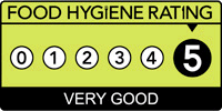 Awarded 5/5 Very Good - Food Hygiene Rating